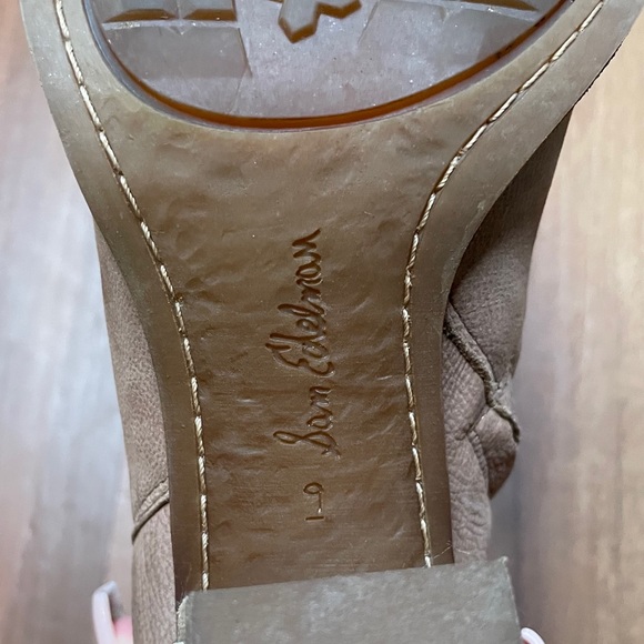 Sam Edelman Leather Macon Brown Ankle Booties - Picture 14 of 14